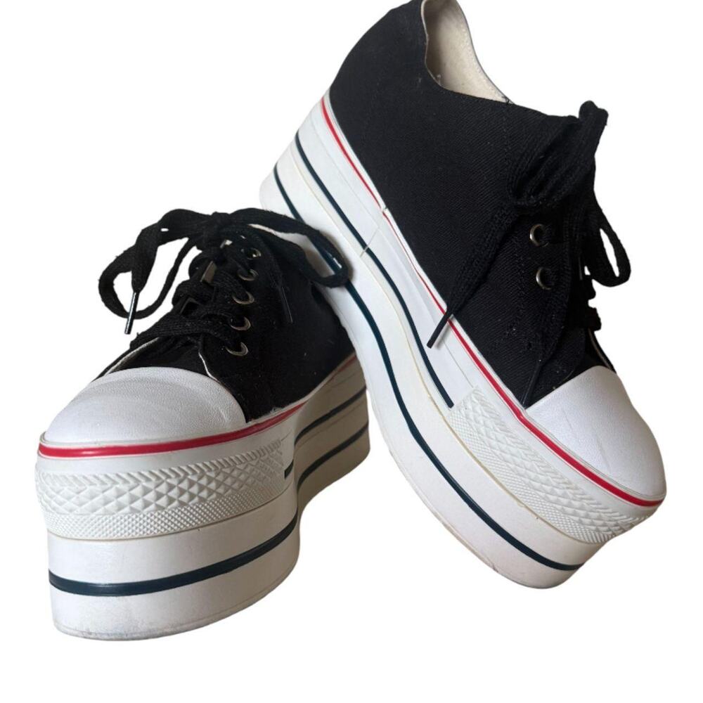 Converse style platforms triple